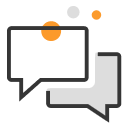 Bubble chat icon